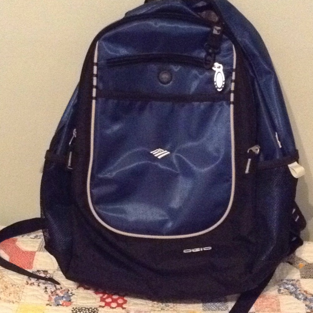 Ogio Backpack Royal blue & black 2